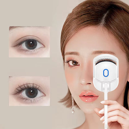 Portable Eye Lash Perm Shaping and Lasting Curling Thermal Eyelash Clip Electric Eyelash Curler USB Charging Model Fast Heating
