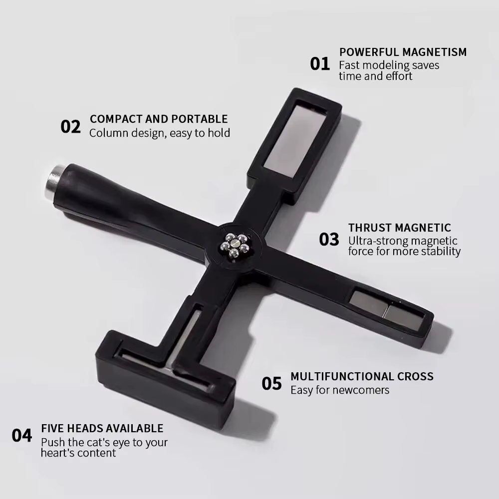 5-in-1 Multifunctional Magnetic Stick for Nail Art