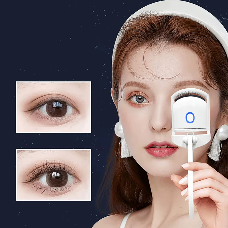 Portable Eye Lash Perm Shaping and Lasting Curling Thermal Eyelash Clip Electric Eyelash Curler USB Charging Model Fast Heating